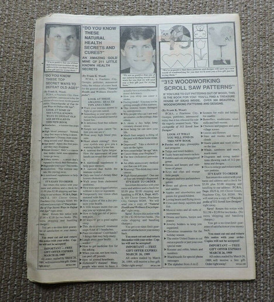 Grit Newspaper February 12-18th,1989 America's Family Publication