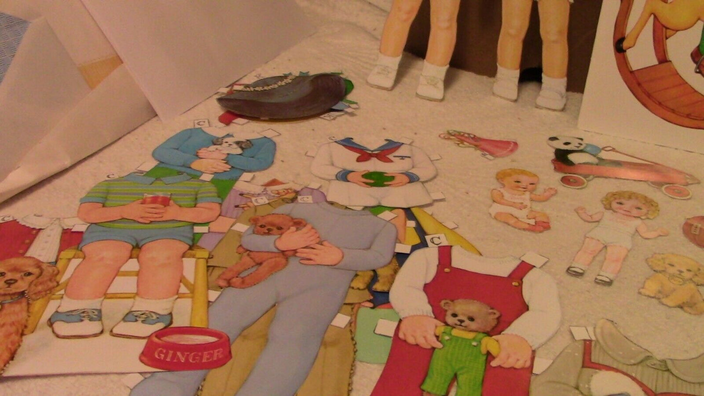 BEST FRIEND PAPER DOLLS--KATE AND CHARLES