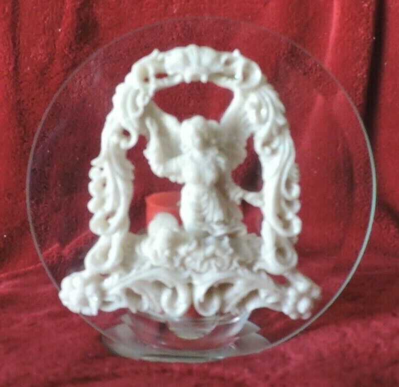 ANGEL GLASS TEALITE HOLDER