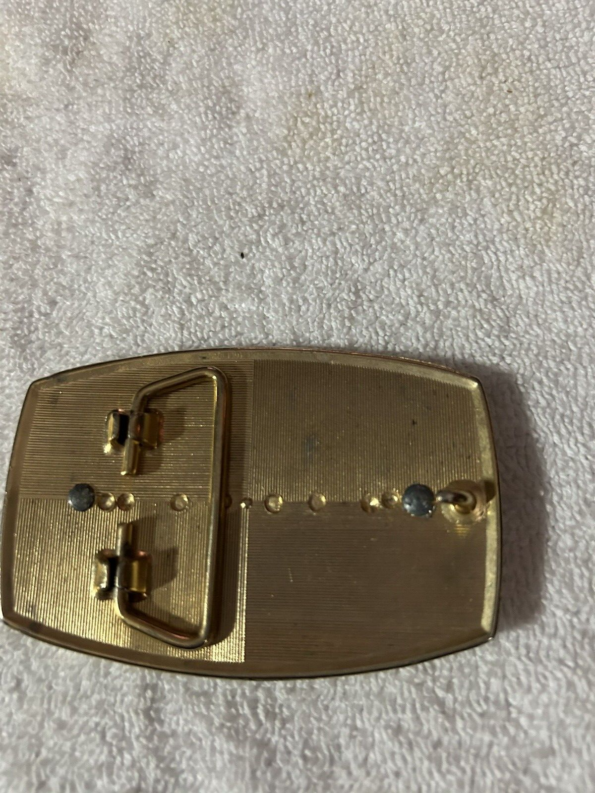 MEDICAL EMBLEM BELT BUCKLE 3 3/4 X 2 1/4 INCHES