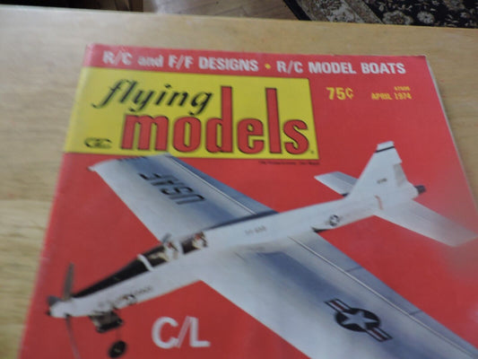 FLYING MODELS APRIL 1974