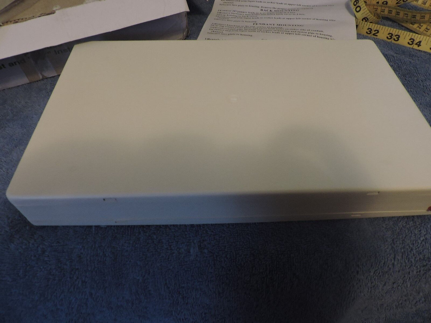 Lighted (Electric) EXIT Sign With Extra Cover (Contractor Freindly)