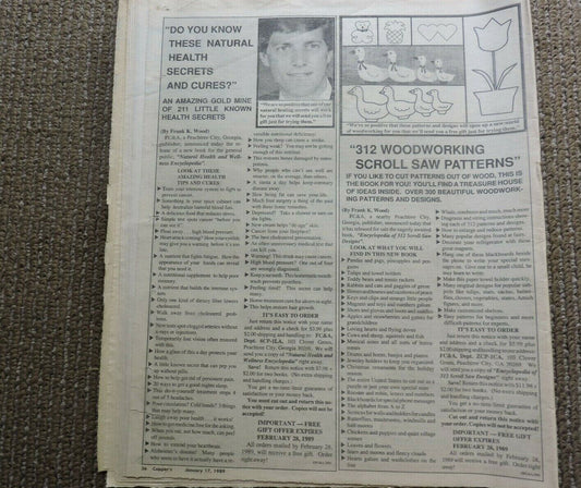 Capper's Newspaper (Topeka, Kansas) - Volume 111, No. 2 (January 17, 1989)