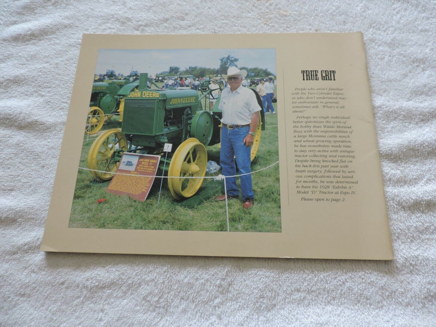 Two Cylinder July-Agust 1994 JOHN DEERE