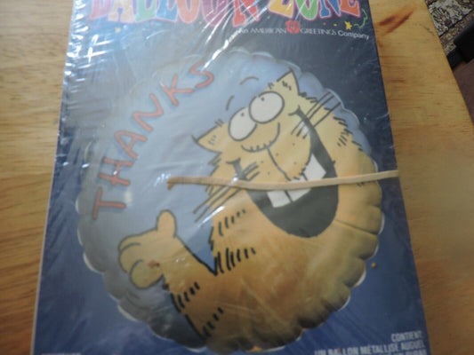 THANKS BALLOON ZONE INFLATABLE BALLOON ( 6 PACKAGE LOT) NEW IN PACKAGE
