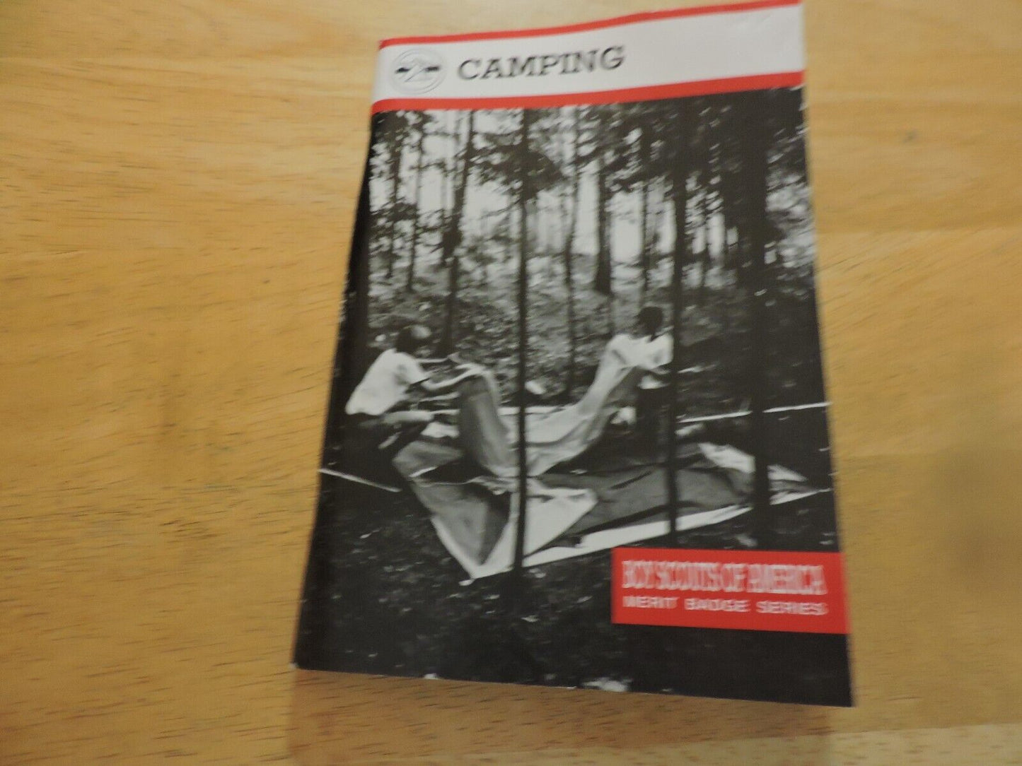 BOY SCOUTS OF AMERICA CAMPING MERIT BADGE BOOK, 1999