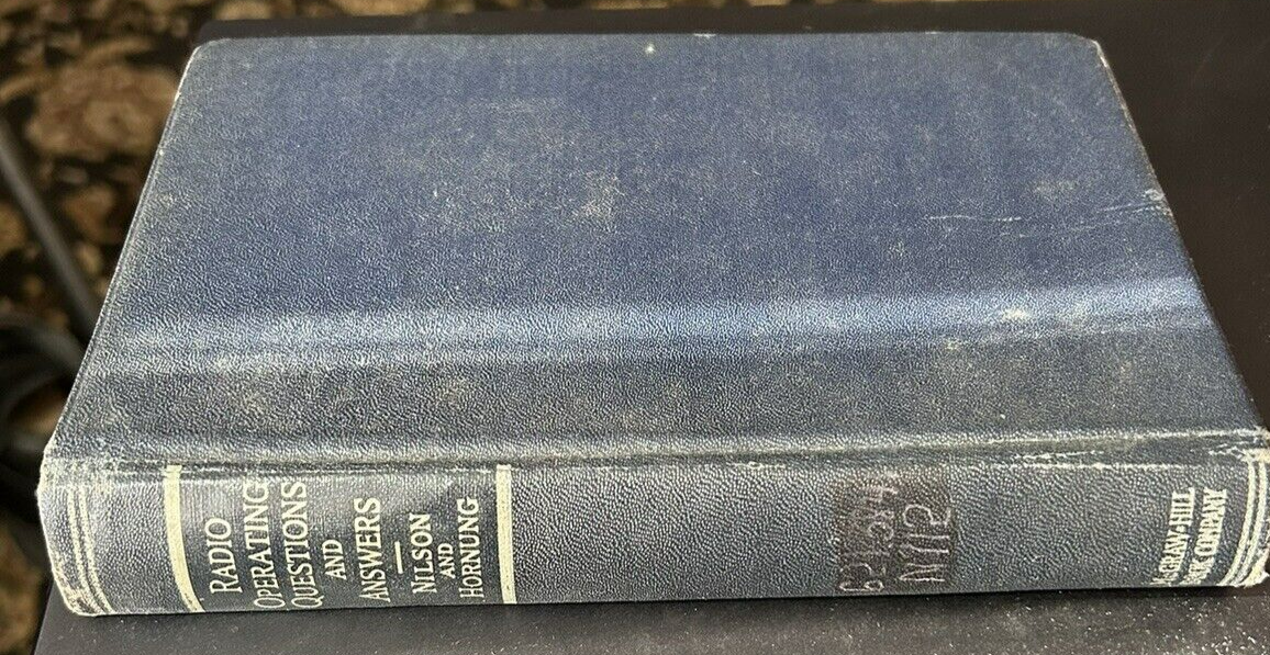 Softcover: Radio Operating Questions and Answers-Nilson and Hornung (1948)