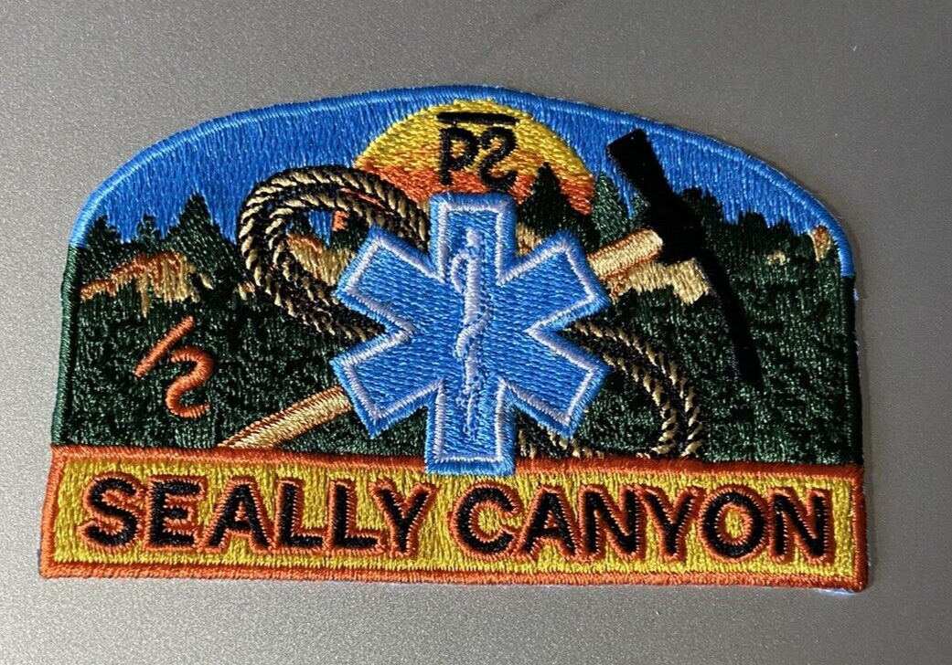BSA: Philmont Scout Ranch "Seally Canyon" EMS (Search and Rescue) Patch