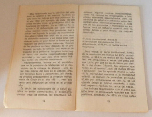 Congresos De Pediatria Cuba - 84 Fidel Castro