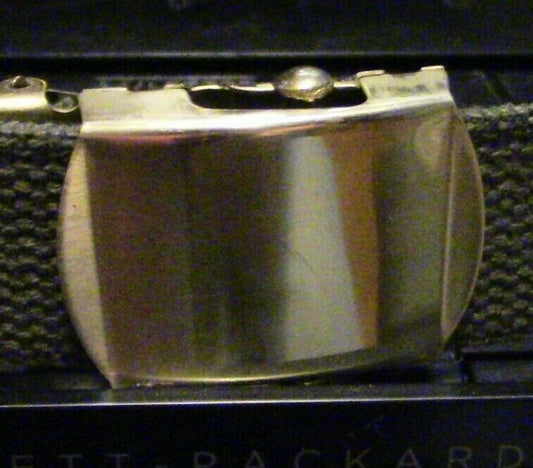 Hunting OD Green Belt with Gold Buckle (Generic) & Gold Tip