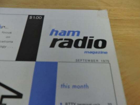 HAM RADIO MAGAZINE SEPTEMBER 1975