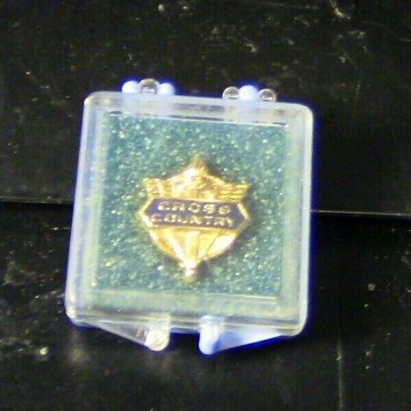 Sports Pins (HS Sports Letter Pin) Cross Country Pin Back