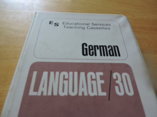 EDUCATIONAL SERVICES TEACHING CASSETTES: GERMAN 1974