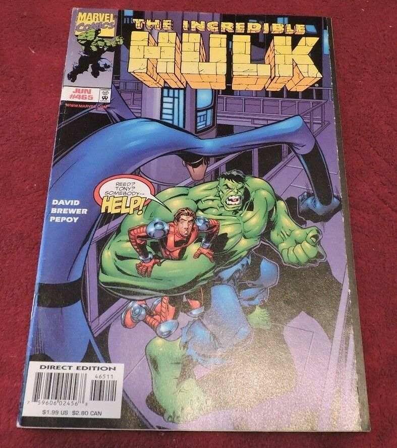 Marvel Presents: The Incredible HULK, Direct Edition # 465