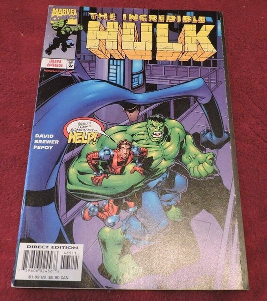 Marvel Presents: The Incredible HULK, Direct Edition # 465