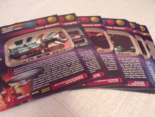 Star Trek The Next Generation Movie Cards: Various Cards from Multiple Seasons