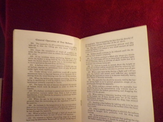 Vintage (1954) Aviation Handbook: Questions and Answers for Private Pilots