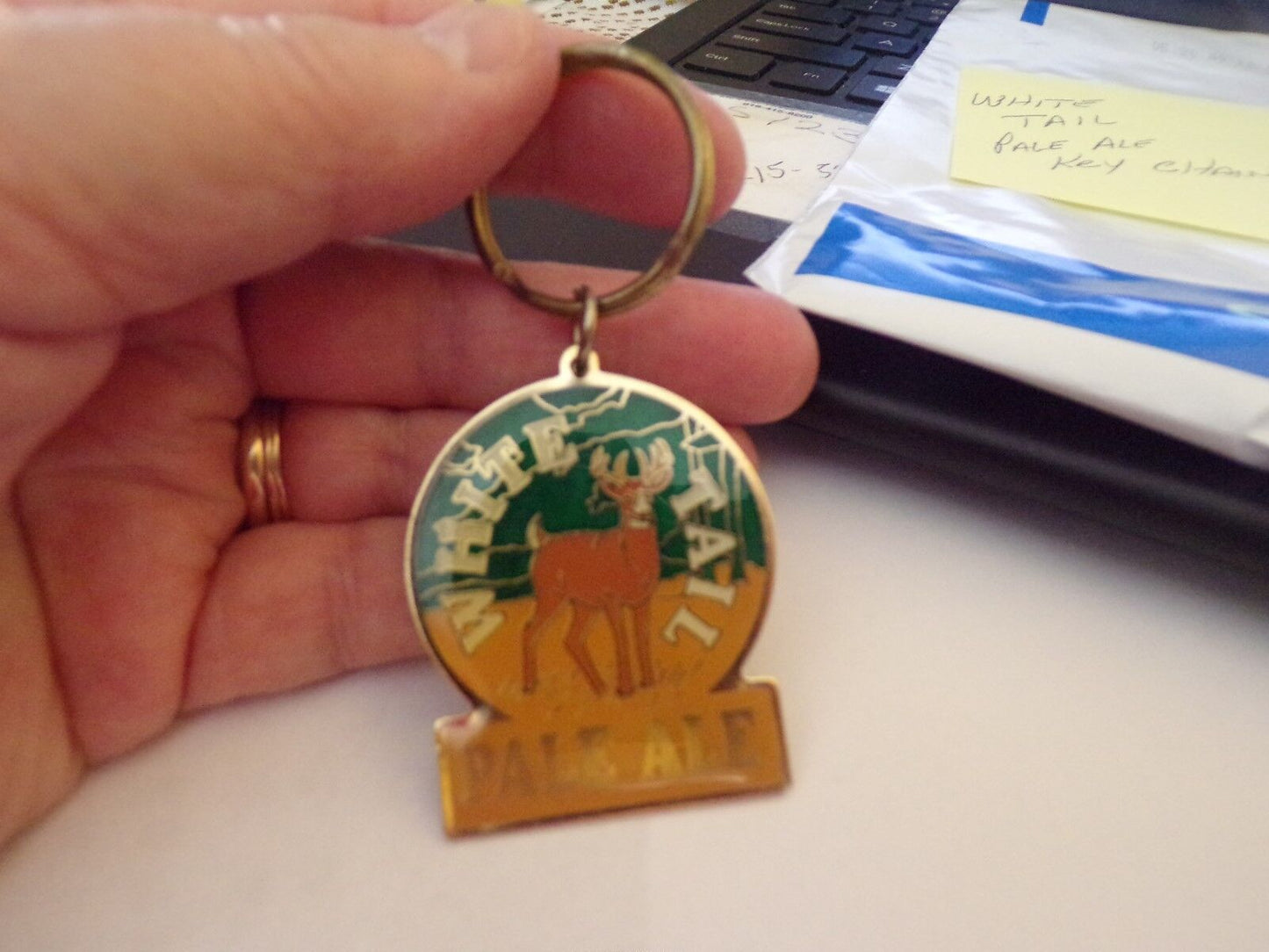 White Tail Pale Ale Key Chain