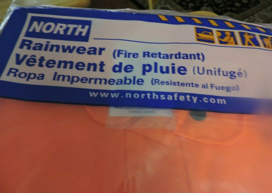 NORTH RAINWEAR (FIRE RETARDANT) SIZE XL NEW IN PACKAGE ( NO PANTS)