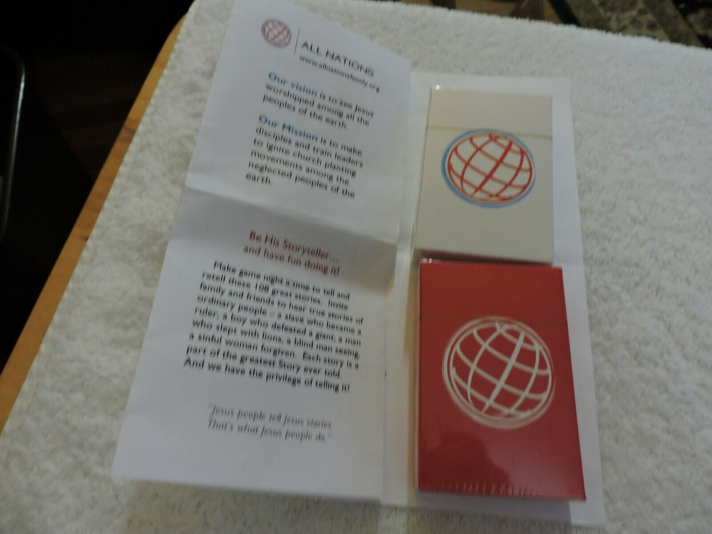 BIBLE STORIES PLAYING CARDS--2 DECKS--NEW TESTAMENT AND OLD TESTAMENT DECKS--NIB
