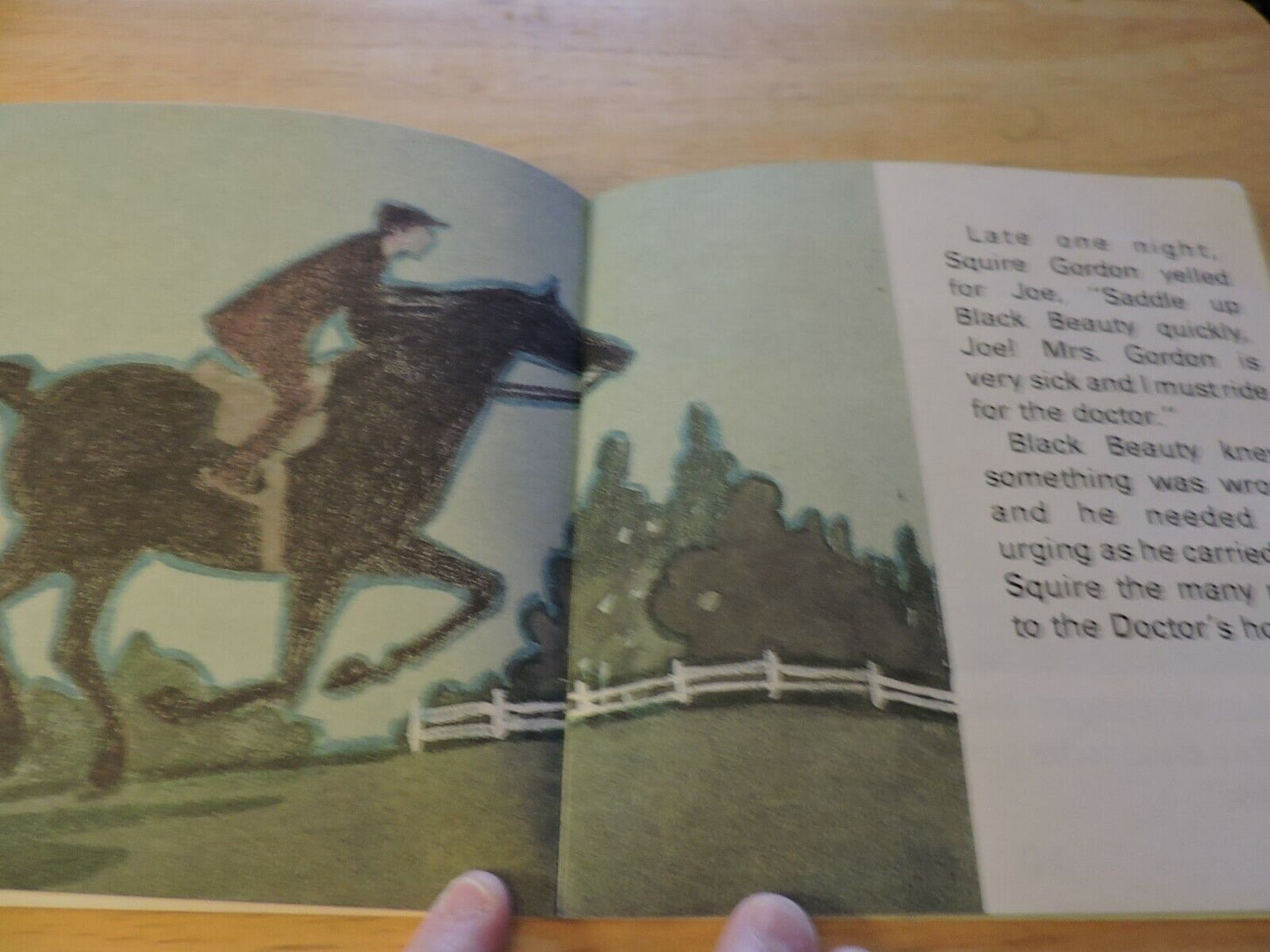 BLACK BEAUTY BOOK AND RECORD BY ANNA SEWELL 1980