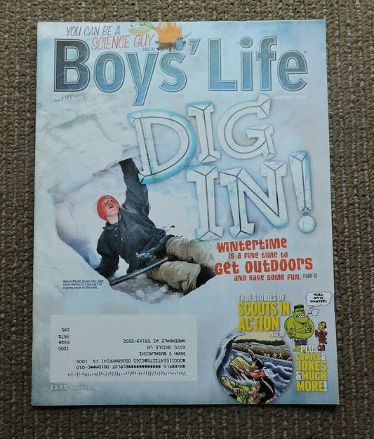 Boys Life Magazine*Boy Scouts Magazine*  January 2014 Issue