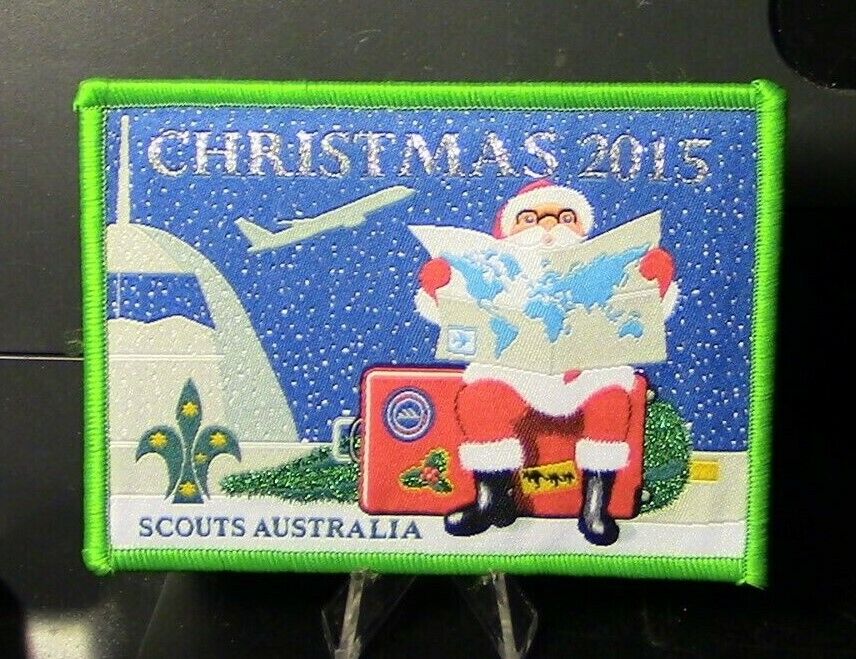 Australian Scouting Program: 2015 Christmas Special Issue Scout Patch