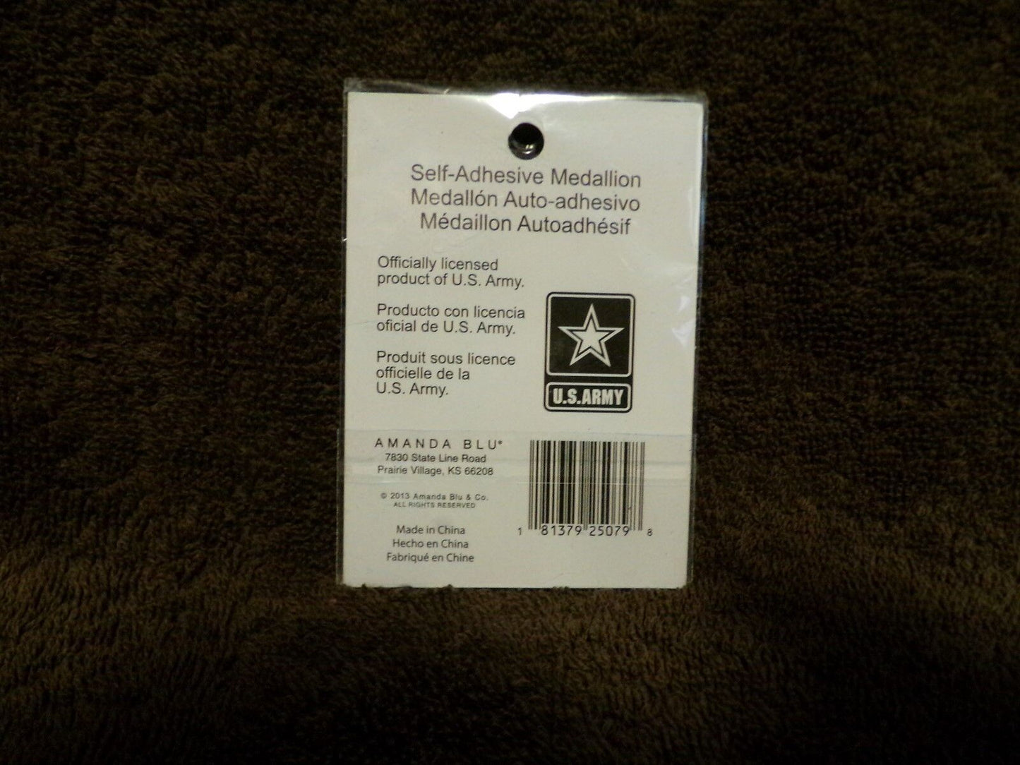 US Army \Medallion- self adhesive