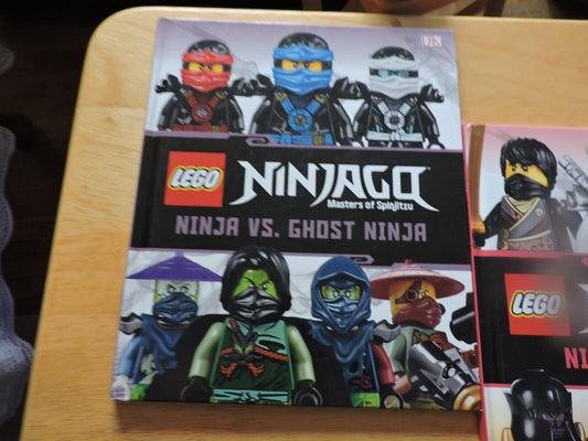 LEGO NINJAGO 2 BOOKS: NINJA BATTLES & NINJA VS. GHOST NINJA