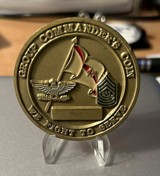 Challenge Coin: 45TH CORP SUPPORT GROUP (FORWARD) GROUP COMMAND COIN