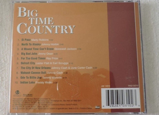 Big Time Country CD Music CD  1993