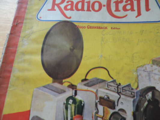 RADIO CRAFT MAGAZINE NOVEMBER 1932