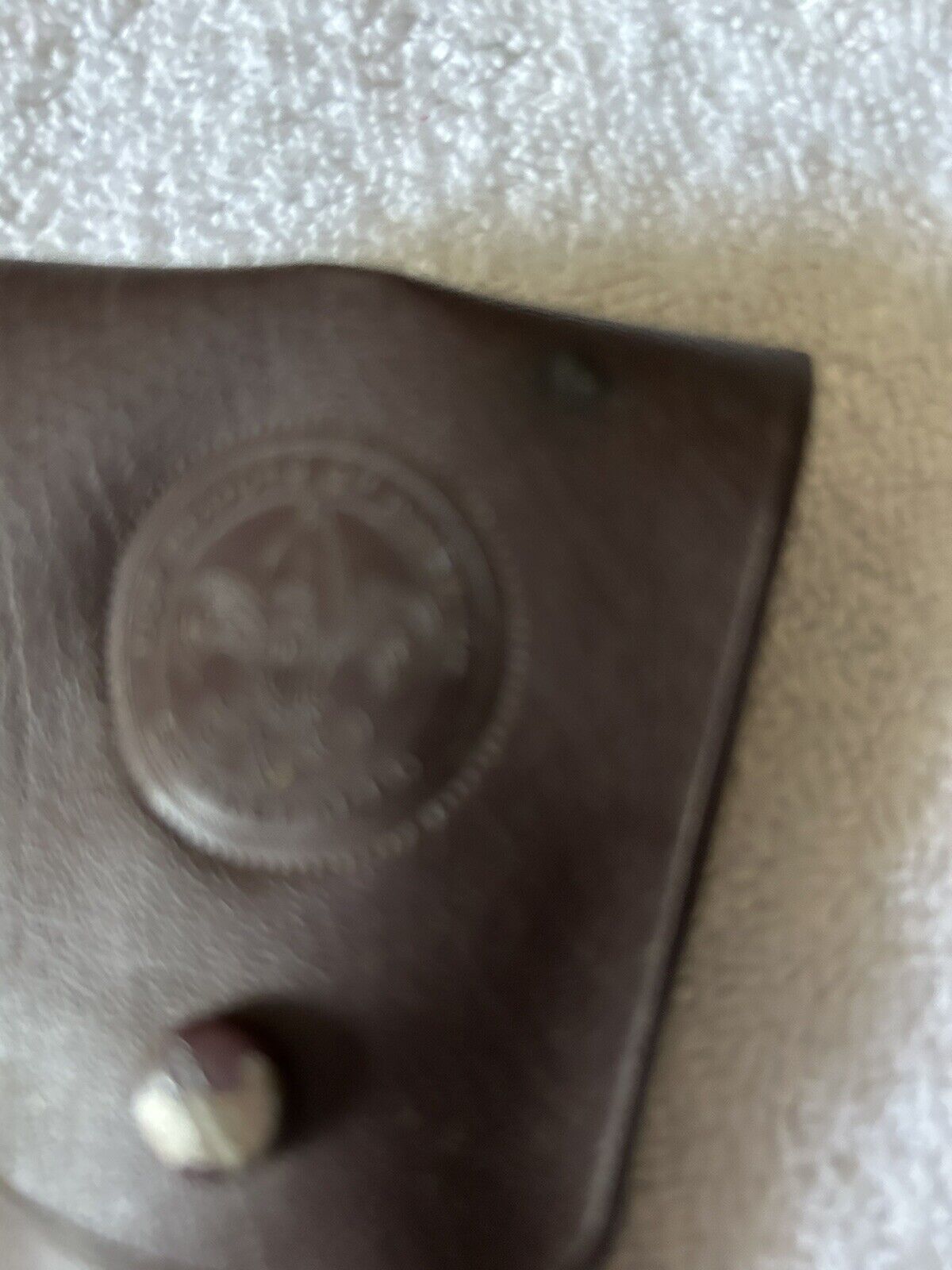 BOY SCOUT STERLING SILVER 3 PIECE FULL SIZE UTENSIL SET WITH CASE (7 INCH)