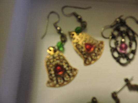 THREE SETS OF PIERCED EARRINGS-NEW