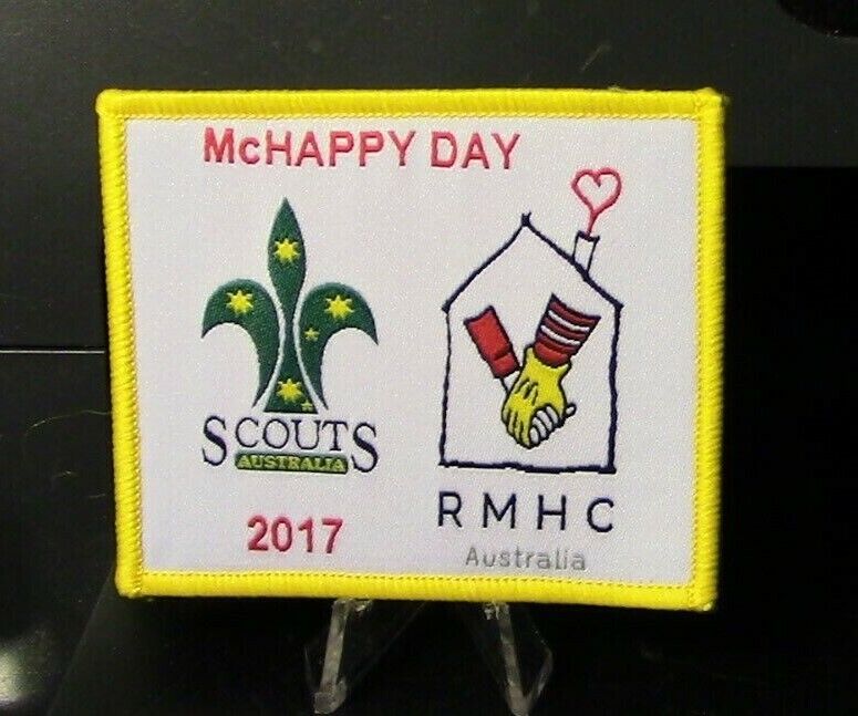 Australian Scouting Program: Scout Patch: McHappy Day 2017 (McDonalds)