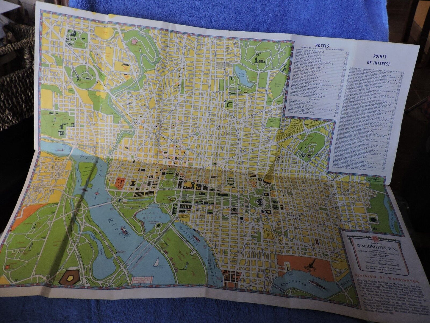 WELCOME TO WASHINGTON D.C. PAMPLET