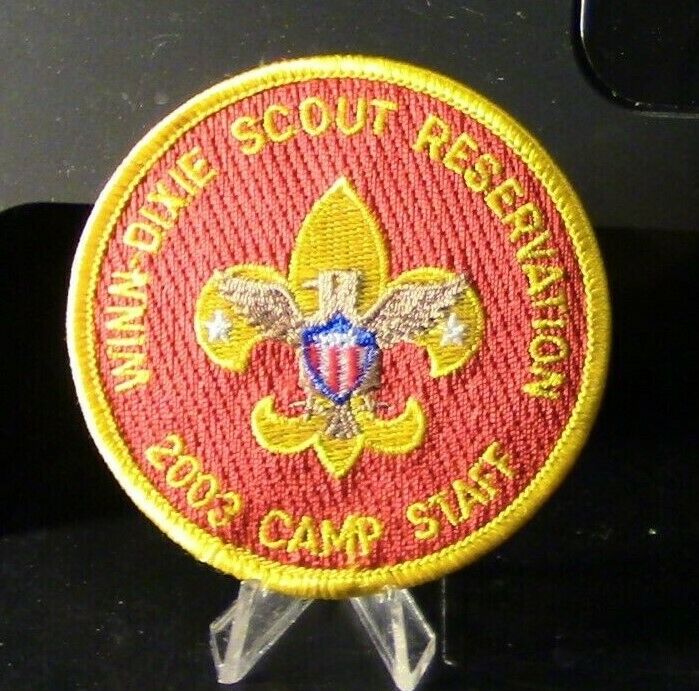 Official BSA: Winn-Dixie Scout Reservation 2003 Camp Staff Patch