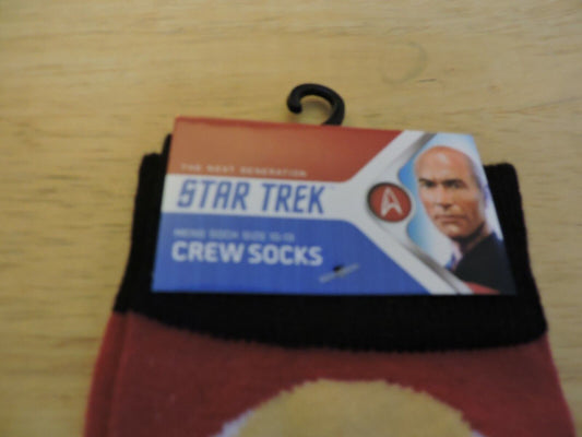 STAR TREK: THE NEXT GENERATION CREW SOCKS: CAPTAIN PICARD