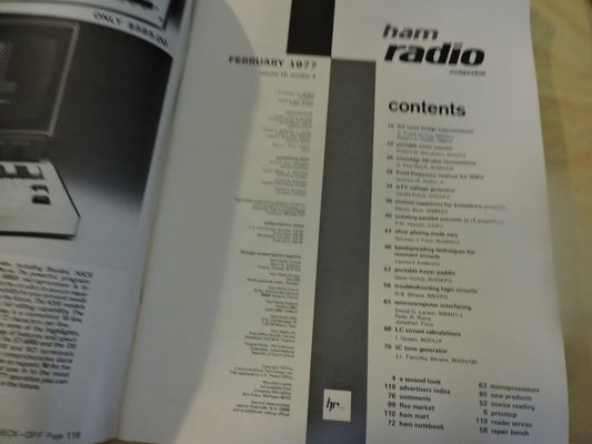 HAM RADIO MAGAZINE FEBRUARY 1977