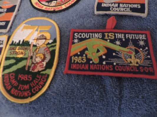 BSA: Lot of Indian Nations Council Patches