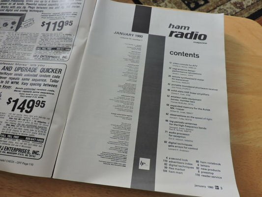 HAM RADIO MAGAZINE JANUARY 1980
