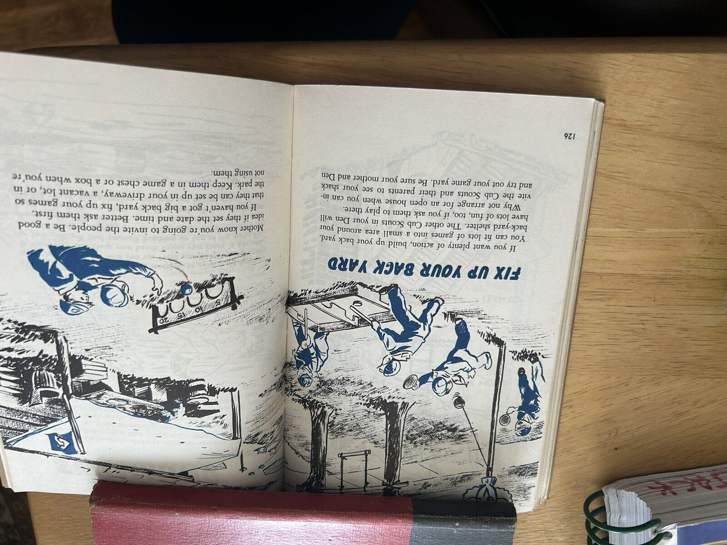 BEAR CUB SCOUT BOOK 1954 (previously owned and used)
