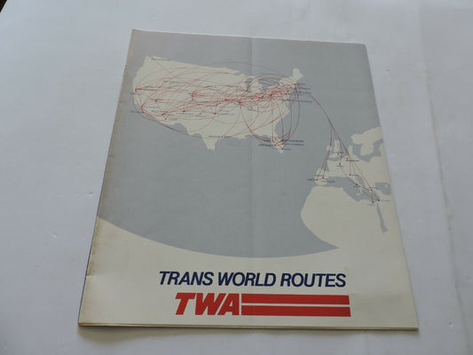 TWA TIMETABLE FEBRUARY 1-28, 1981