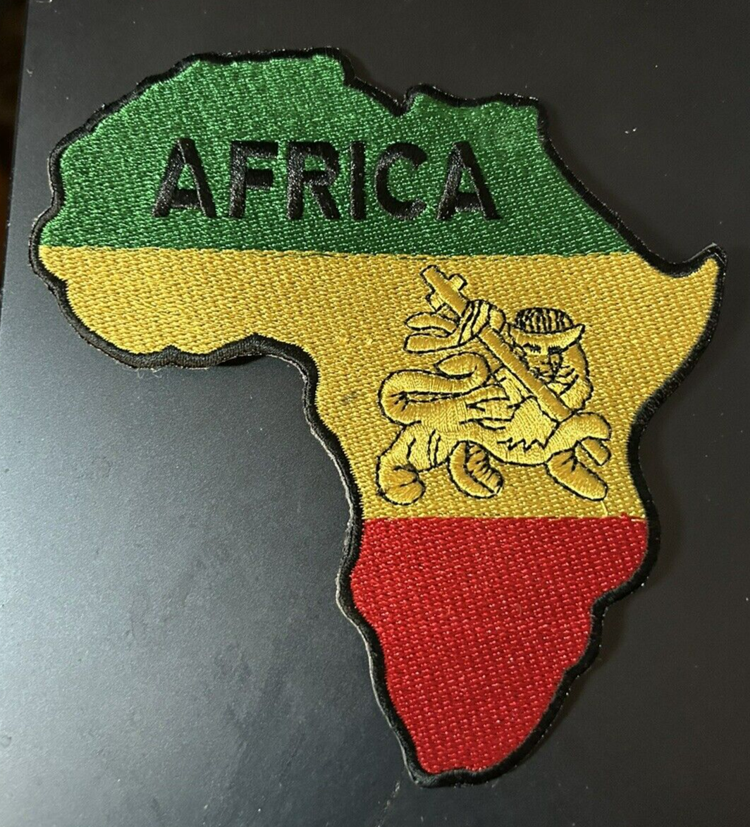 Continent of Africa Patch (Iron On)