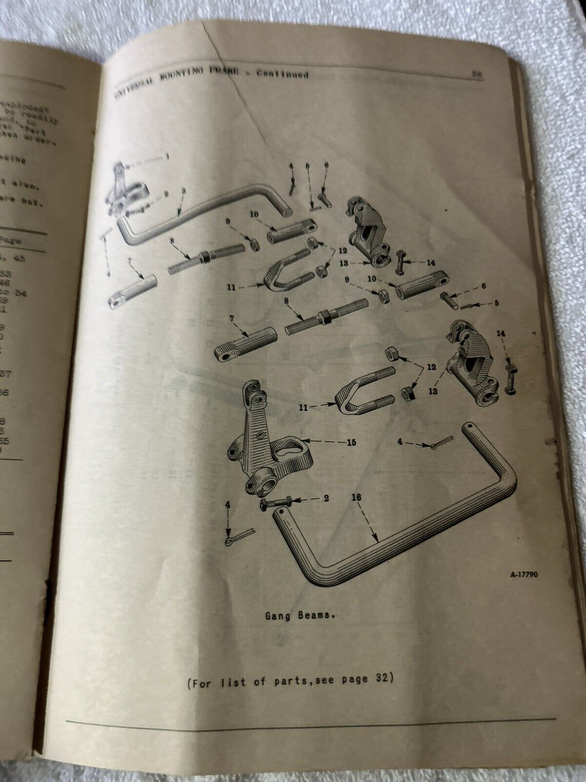 OWNER'S MANUAL: McCORMICK-DEERING C-244 COTTON & CORN CULTIVATOR (TWO ROW)