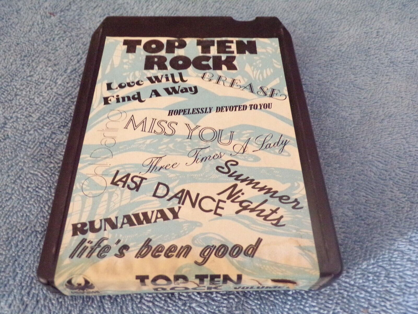 Top Ten Rock Vintage 8-Track