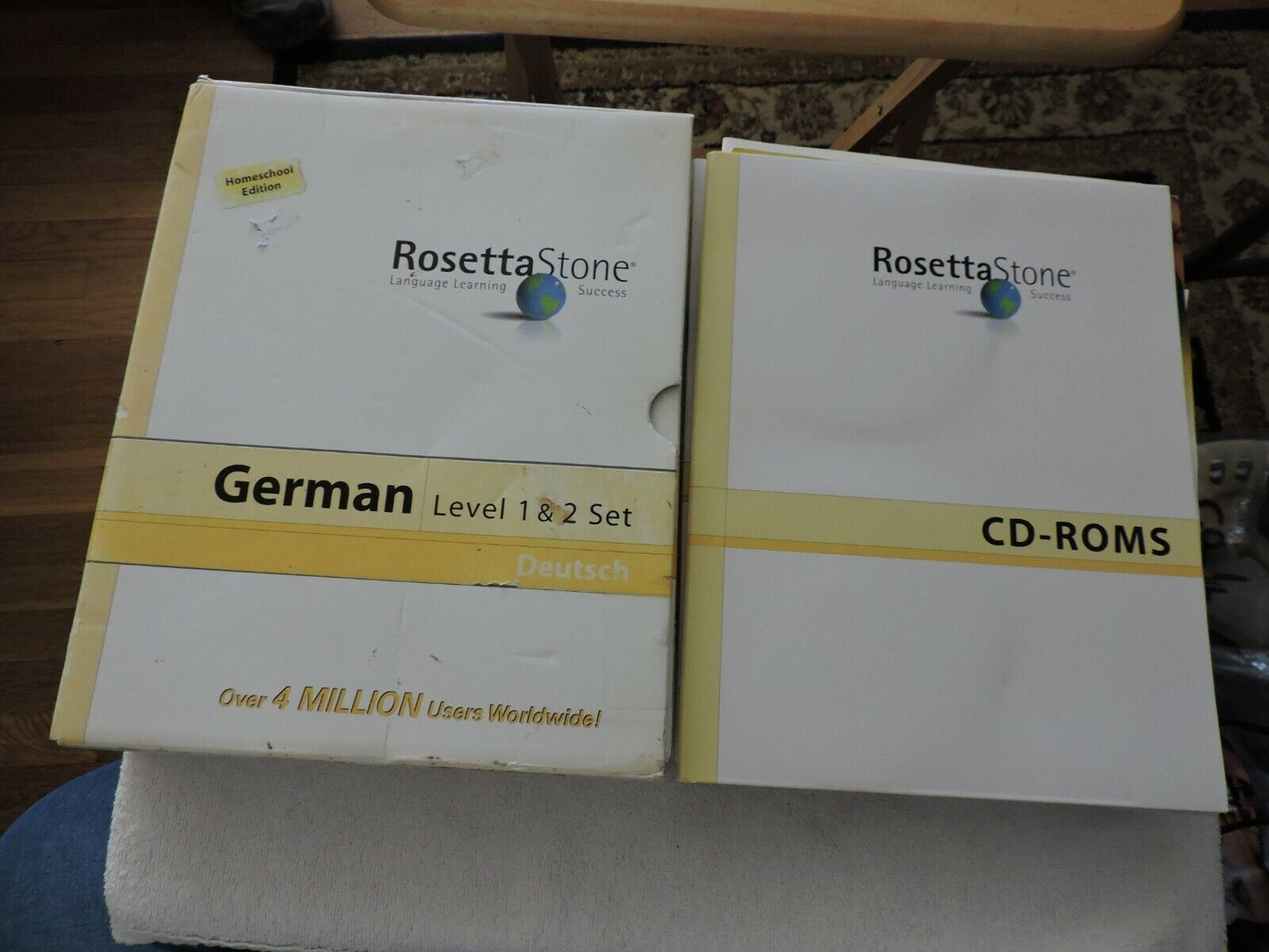 ROSETTA STONE LANGUAGE LEARNING SUCCESS-GERMAN LEVEL1&2 SET 2007