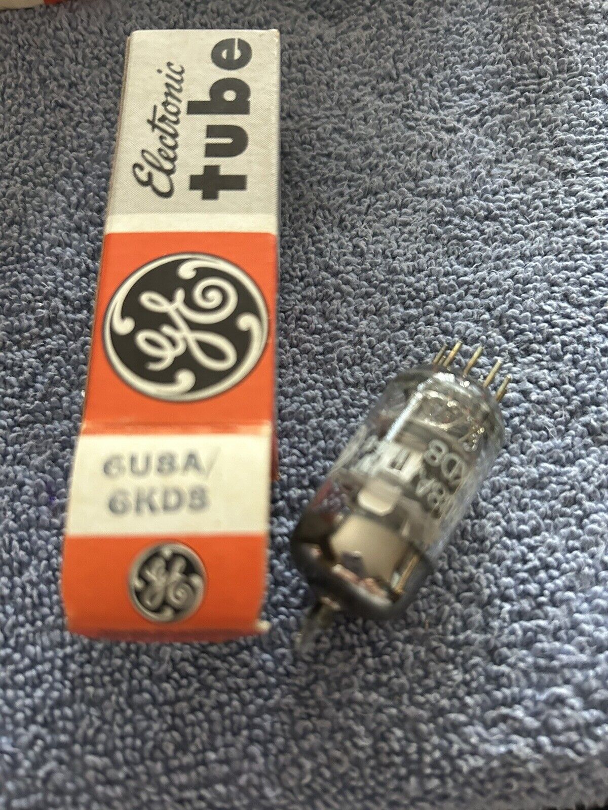 GE ELECTRONIC TUBE 6U8A/6KD8 UNTESTED