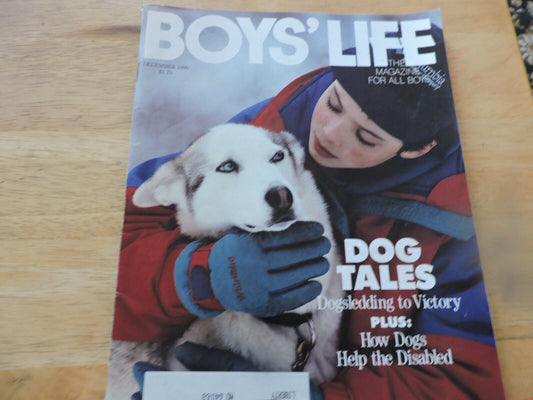 BOYS' LIFE MAGAZINE--DECEMBER 1990--DOG TALES