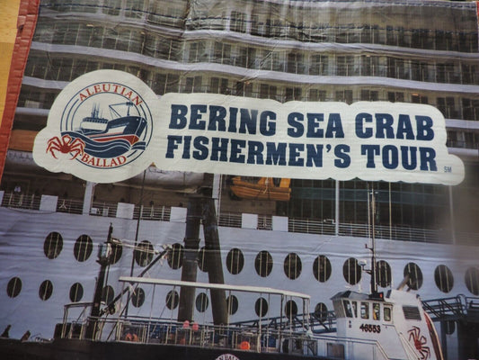 BERING SEA CRAB FISHERMENS TOUR BAG 15X13X65 INCHES